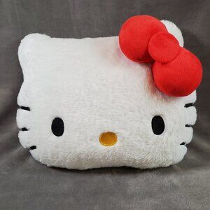 Sanrio Hello Kitty Weighted Massage Pillow White Red Bow Sanrio TikTok Viral